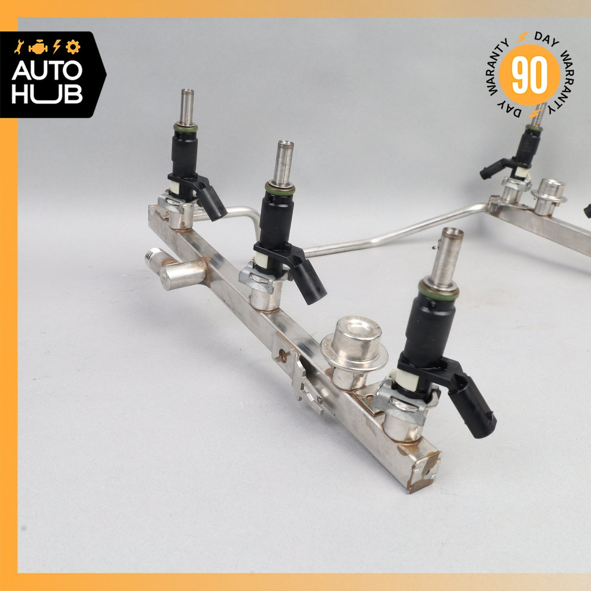 Mercedes W251 R350 CLK350 S400 E350 Fuel Injector Rail w/ Fuel Injectors OEM - photo 3