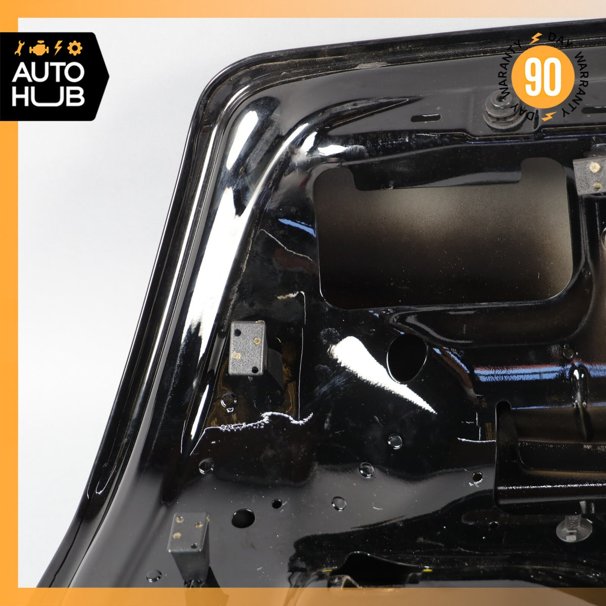 03-10 Bentley Continental GT Coupe Trunk Lid Panel Assembly Black OEM 31k - photo 16