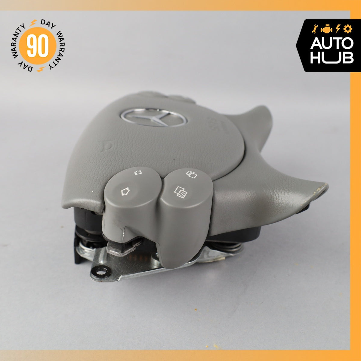 Mercedes R230 SL500 SL55 AMG CLK500 E350 Steering Wheel Airbag Air Bag Gray OEM - photo 9