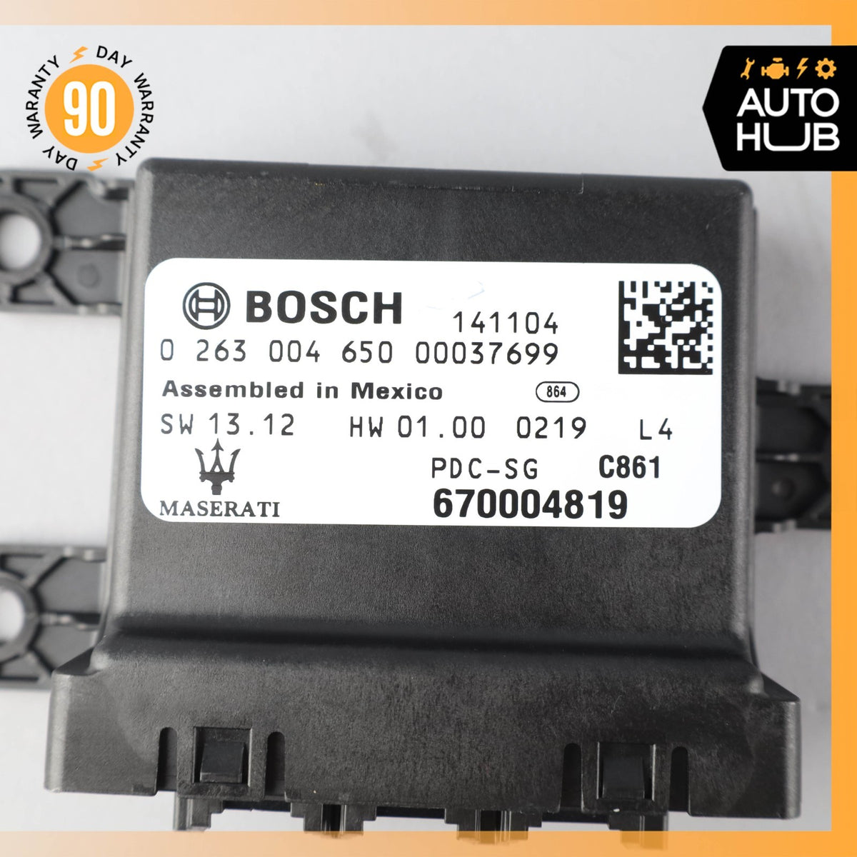 14-16 Maserati Quattroporte M156 Ghibli Park Parking Assist Control Module OEM - photo 8