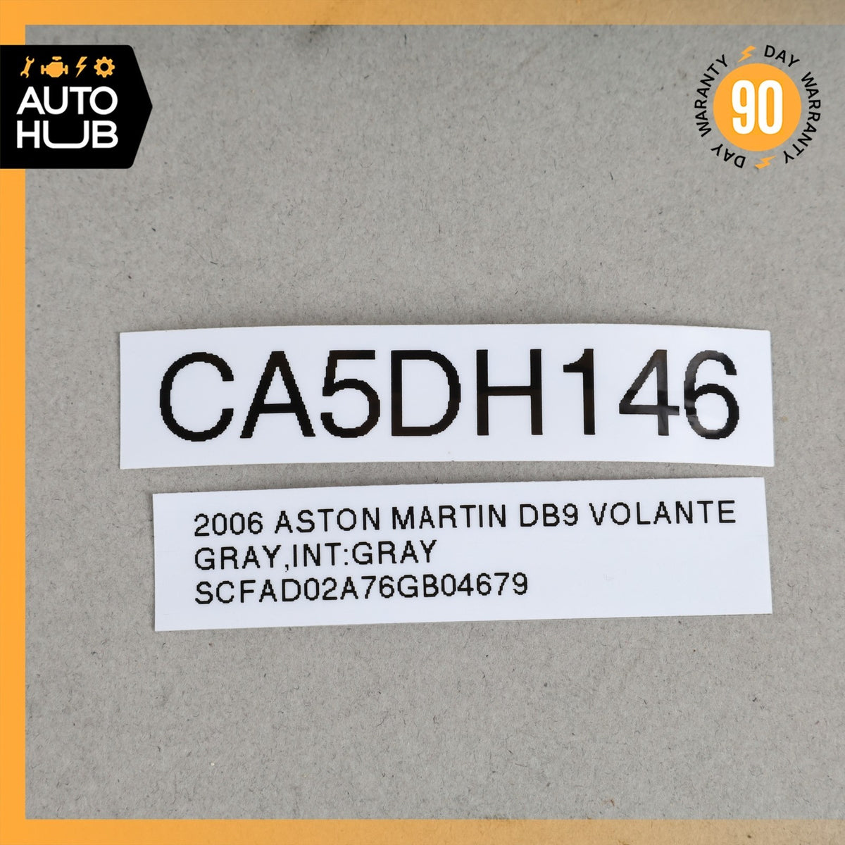 Aston Martin DB9 Left Door Audio Speaker 4G4318808AA OEM 34k - photo 12