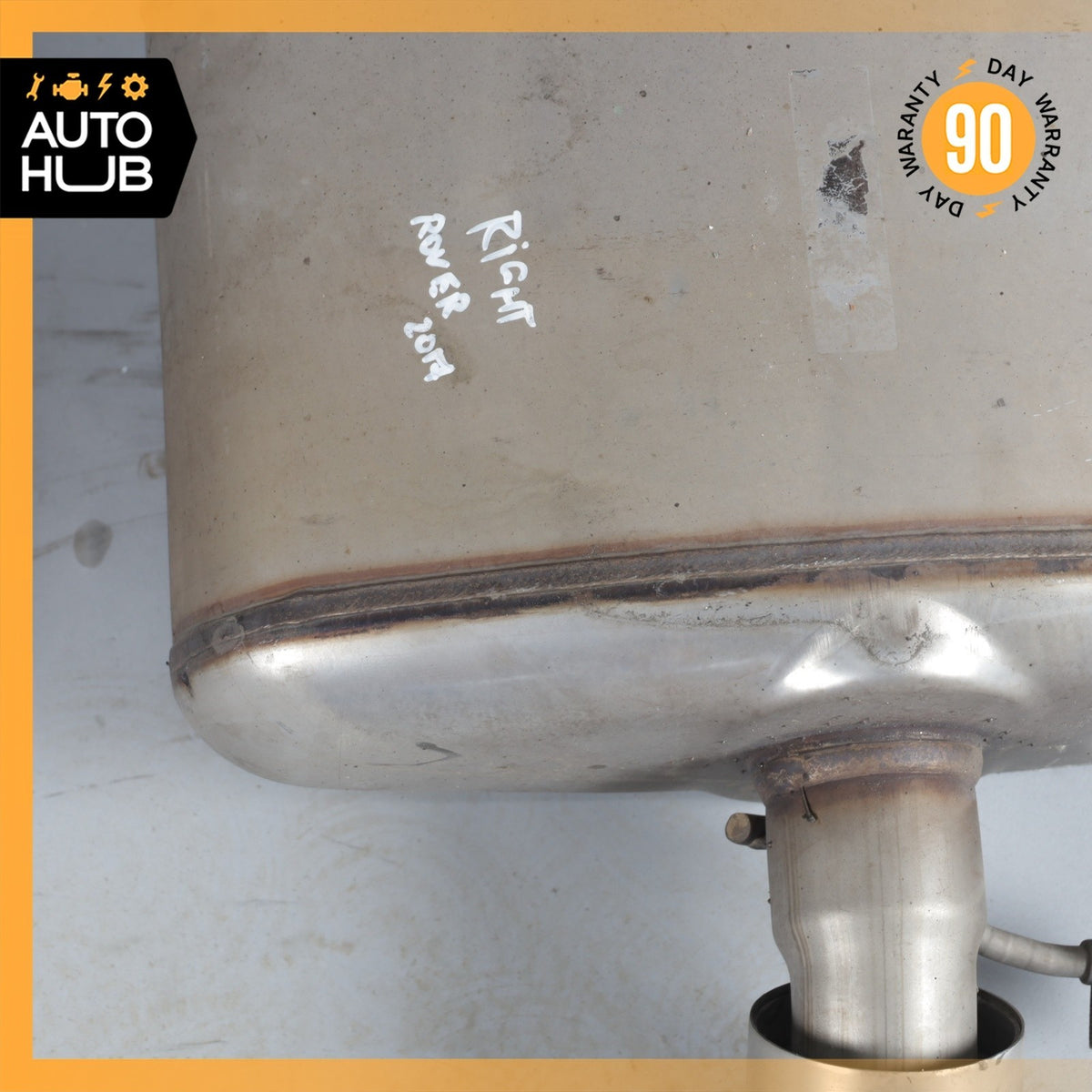 LR Range Rover Sport L494 Diesel Exhaust Muffler Mufflers Right & Left Set OEM - photo 9