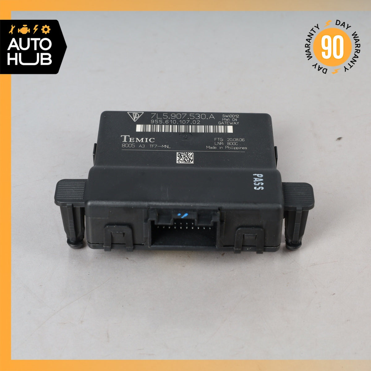 Porsche Cayenne 955 Gateway Comfort Control Module 7L5907530A OEM - photo 3
