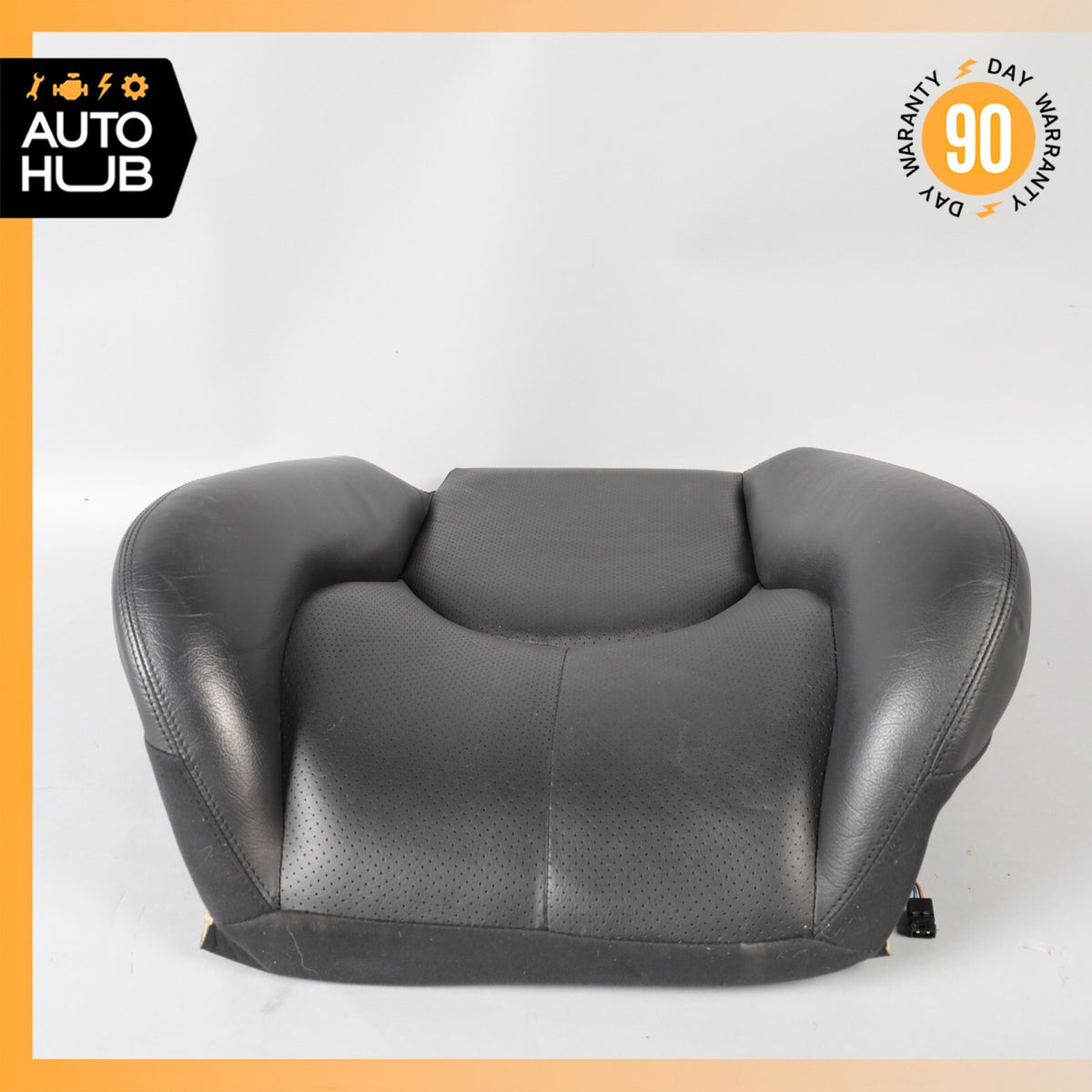 96-02 Mercedes R129 SL500 SL320 Right Side Top Upper Seat Cushion Black OEM - photo 7