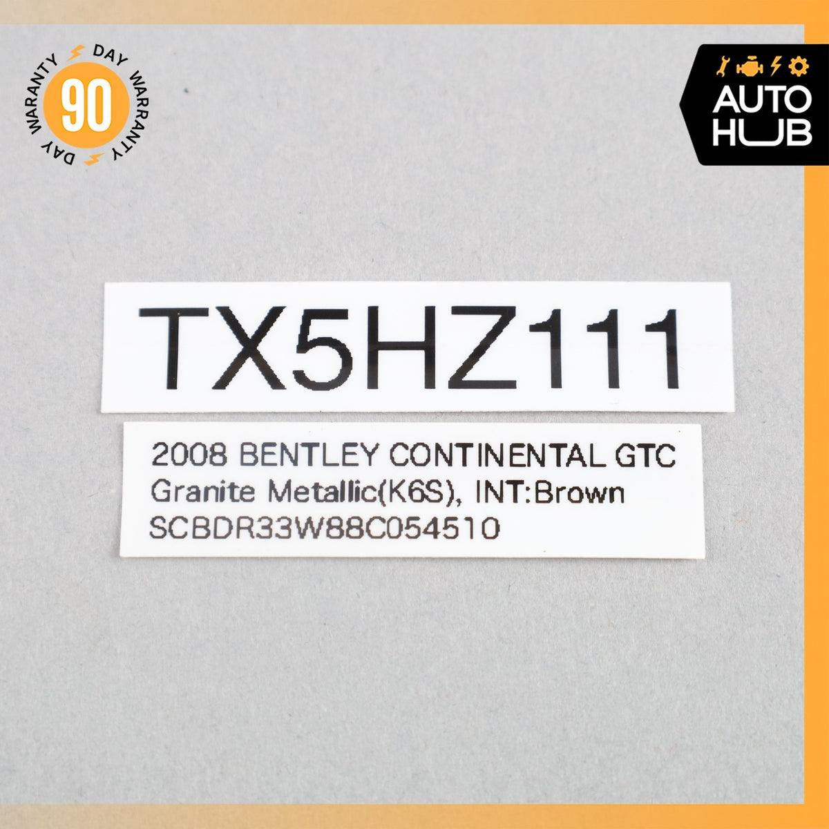 03-13 Bentley Continental GTC GT Flying Spur 6 Disk CD Changer Player OEM 43k - photo 13