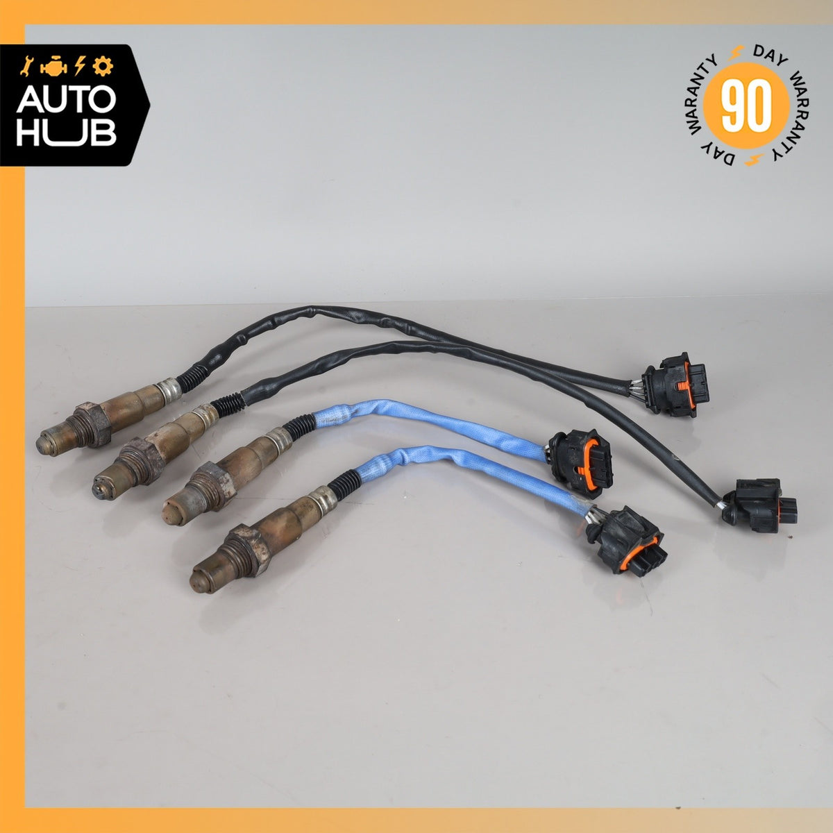 03-04 Porsche Boxster 986 Engine Oxygen O2 Lambda Sensor Set of 4 OEM 61k - photo 2