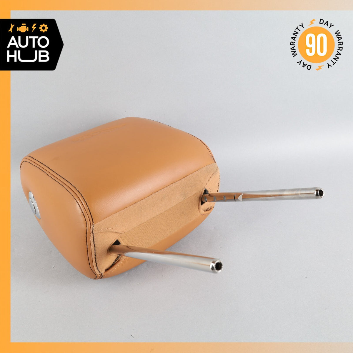 2016 Jaguar X351 XJ Front Left Driver Side Seat Headrest Head Rest Tan OEM 37k - photo 8
