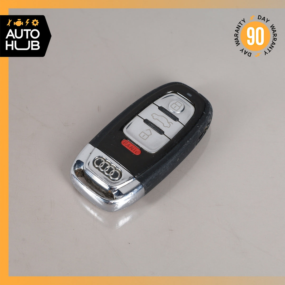 11-18 Audi D4 A8 Key Fob Entry Remote Lock Switch Key 4H0959754DB OEM - photo 1