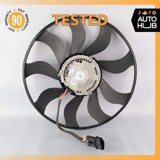 11-18 Porsche Cayenne 958 / Touareg Hybrid Engine Cooling Motor w/ Blade OEM - photo 1