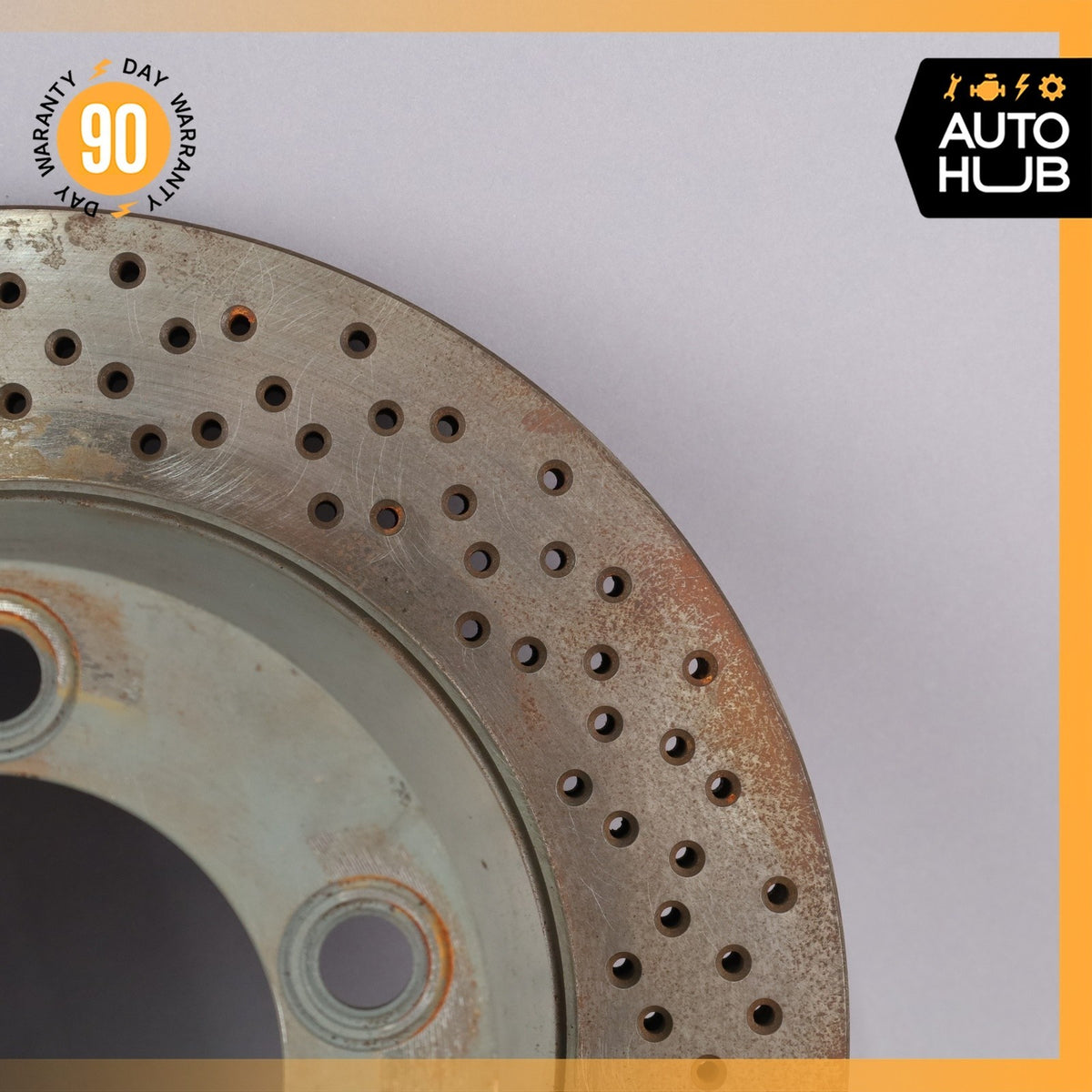 Porsche Boxster 987 Rear Left & Right Brake Rotors Disc Set Aftermarket - photo 9