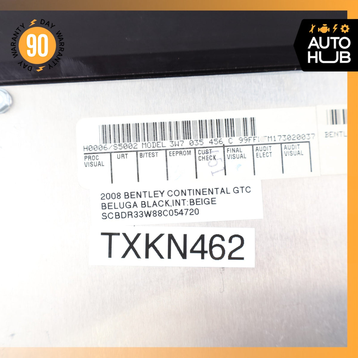 07-11 Bentley Continental GTC Premium Audio Sound System Amplifier Amp OEM 63k - photo 8