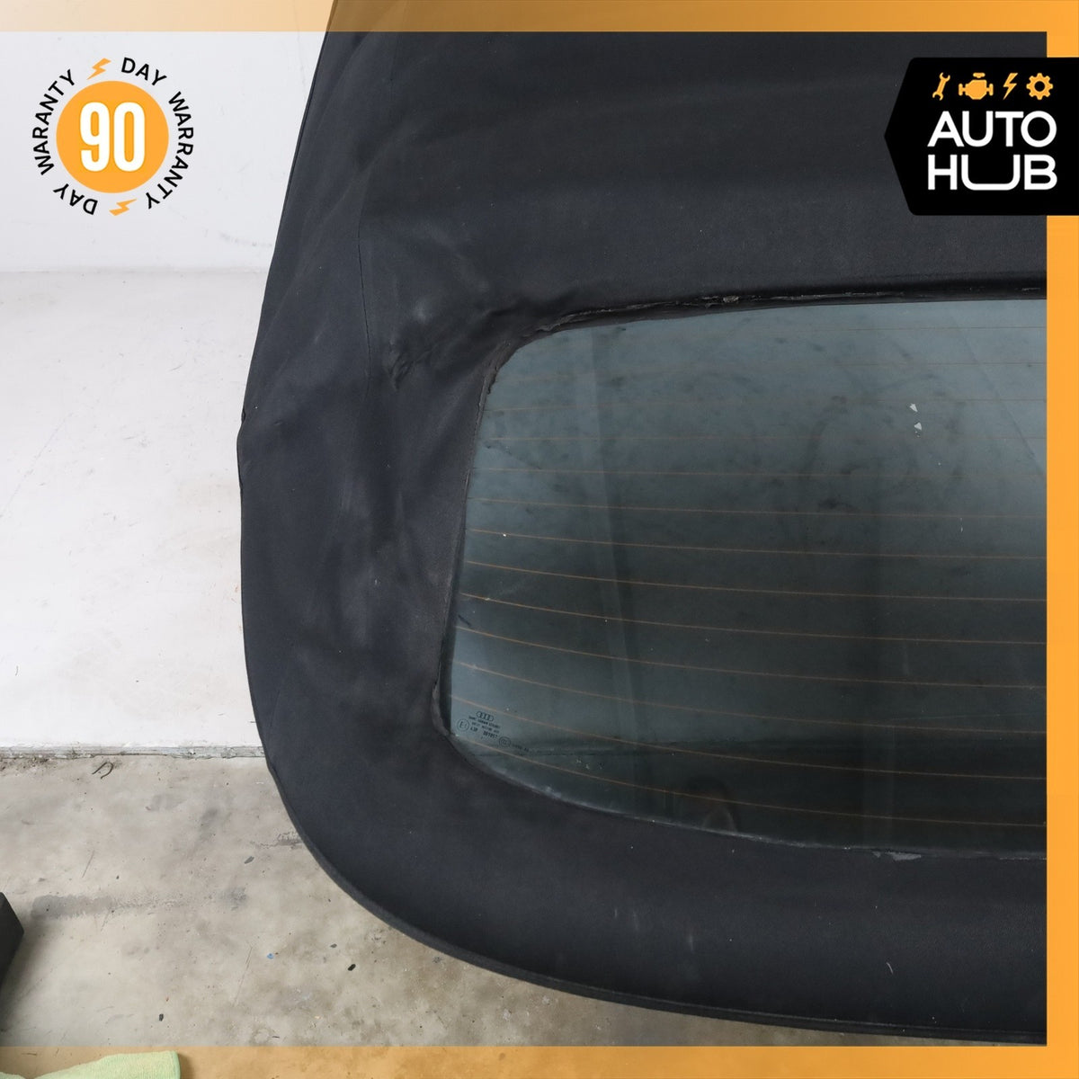 10-17 Audi B8 A5 S5 RS5 Convertible Soft Top Roof Black OEM - photo 8