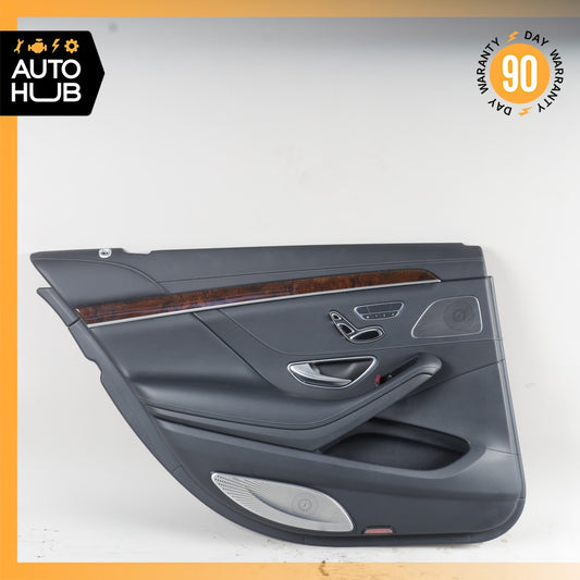 14-17 Mercedes W222 S550 S550e Rear Left Driver Side Door Panel OEM - photo 1