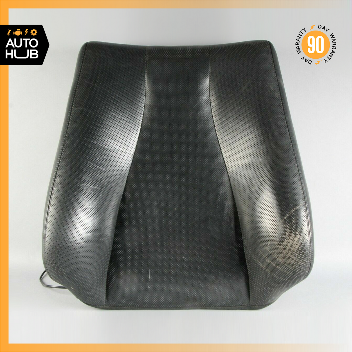 03-06 Mercedes W220 S600 Front Left or Right Top Upper Seat Cushion Black OEM - photo 1