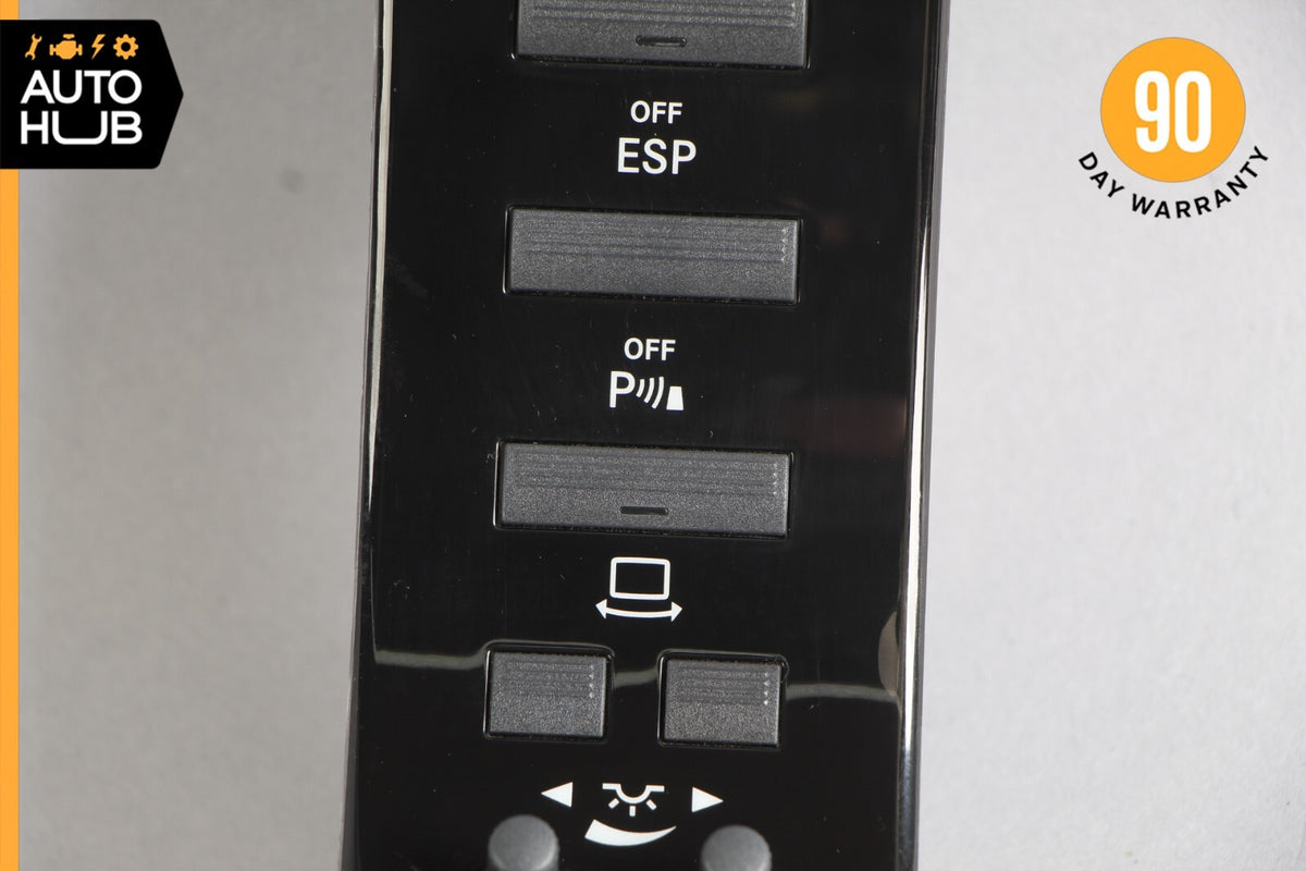 07-13 Mercedes W216 CL550 S550 Dashboard Dash Control Switch Panel 2218211251 - photo 3