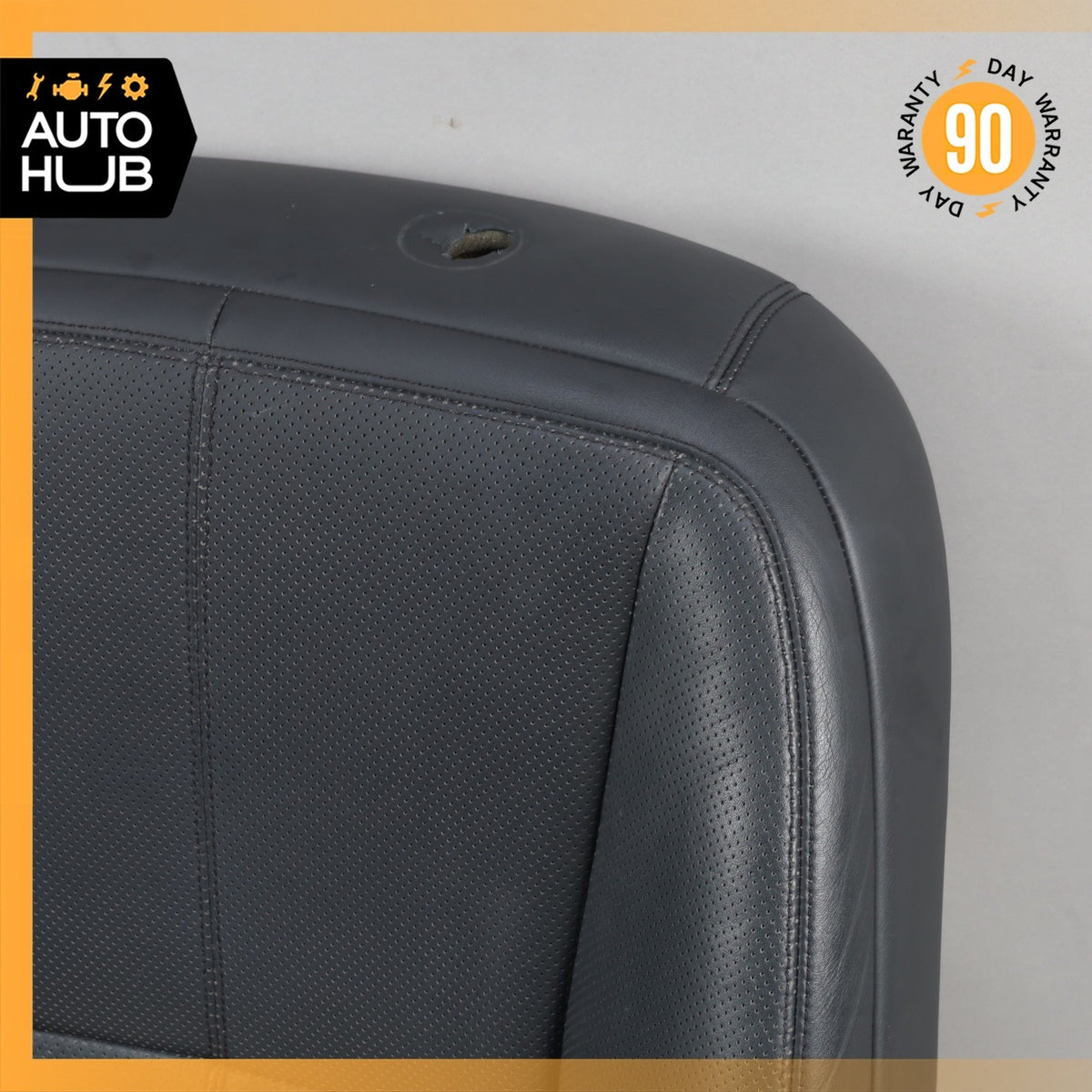 07-09 Mercedes W221 S600 Front Right Side Seat Upper Cushion Exclusive Black OEM - photo 2