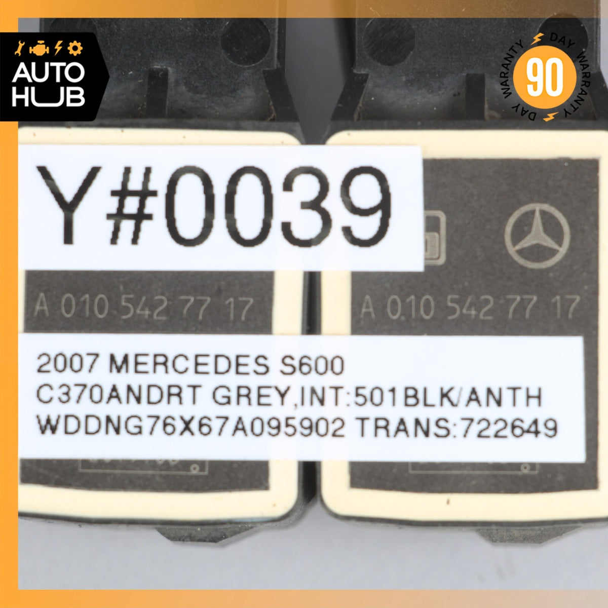 Mercedes W221 S600 Front or Rear Suspension Level Hight Sensor Set of 2 OEM - photo 8