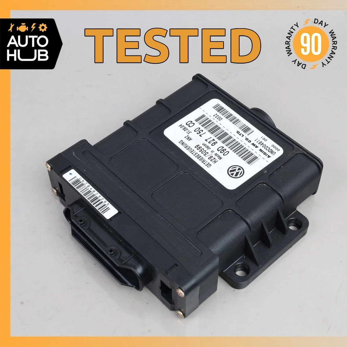Porsche Cayenne 955 Automatic Transmission Control Module 09D927750CD OEM - photo 1