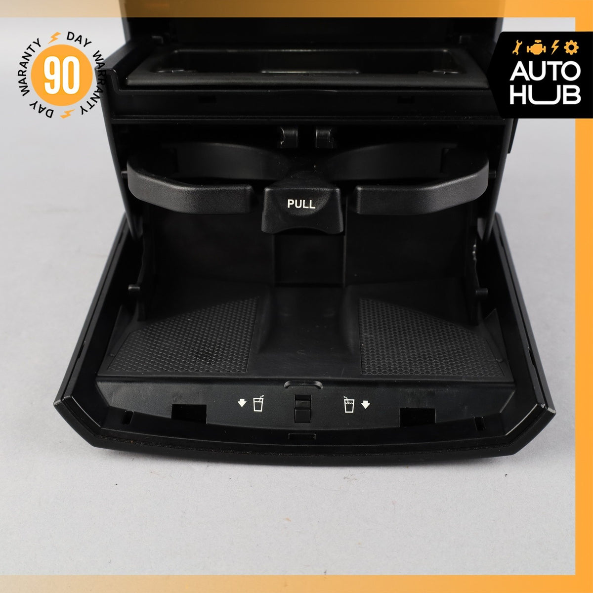 06-13 Mercedes W251 R350 R500 Rear Center Console Cup Holder / Ashtray Black OEM - photo 4