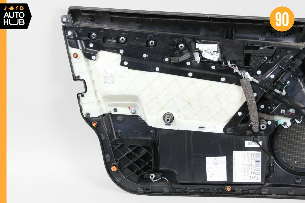 08-14 Mercedes W204 C300 C350 Front Right Side Interior Door Panel Black OEM - photo 10