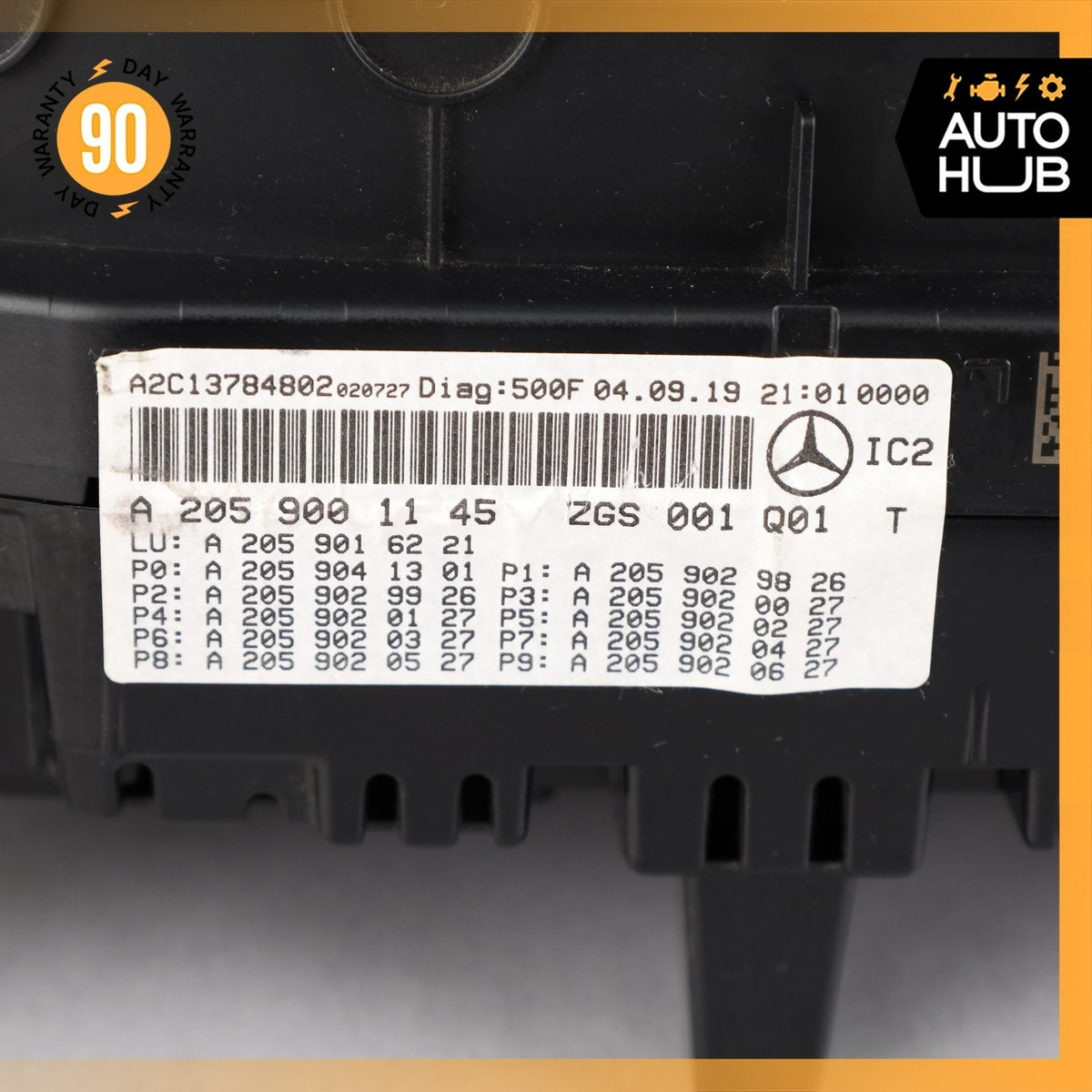2020 Mercedes X253 GLC300 Instrument Speedometer Cluster OEM 78k - photo 15