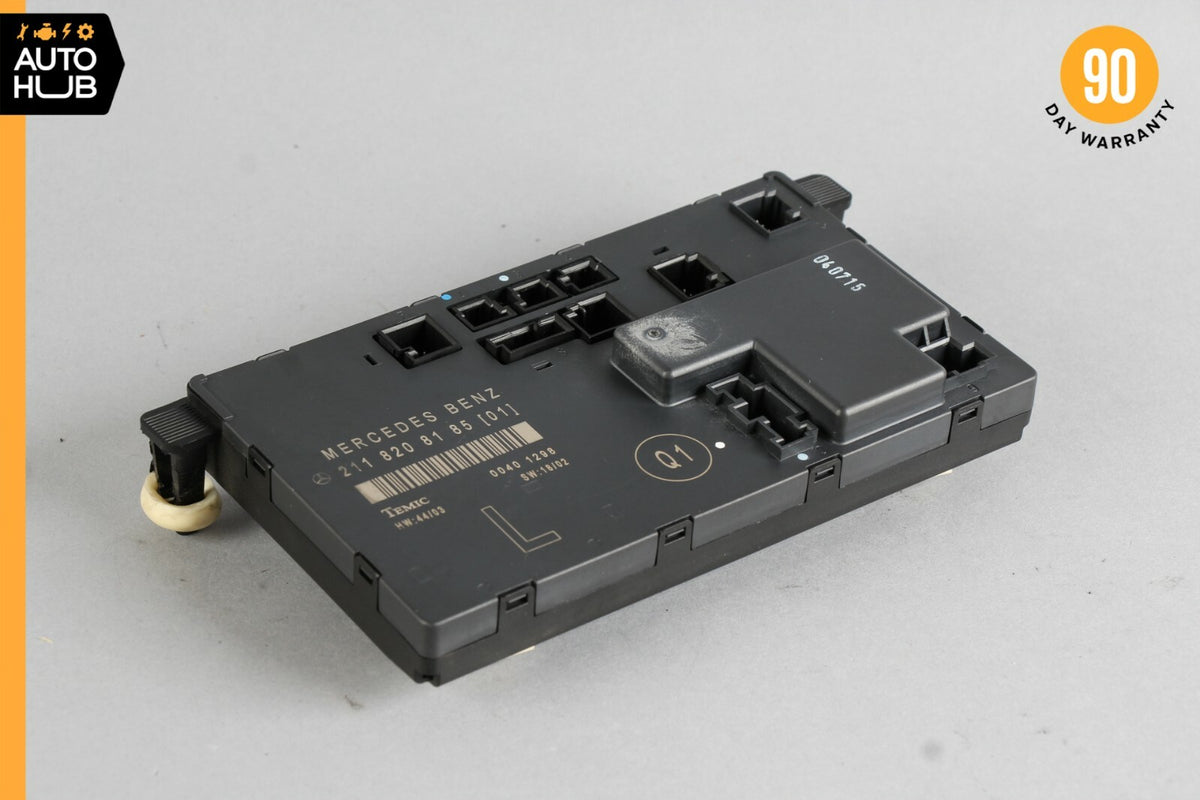 03-09 Mercedes W211 E320 E500 Front Left Side Door Control Module 2118208185 OEM - photo 1