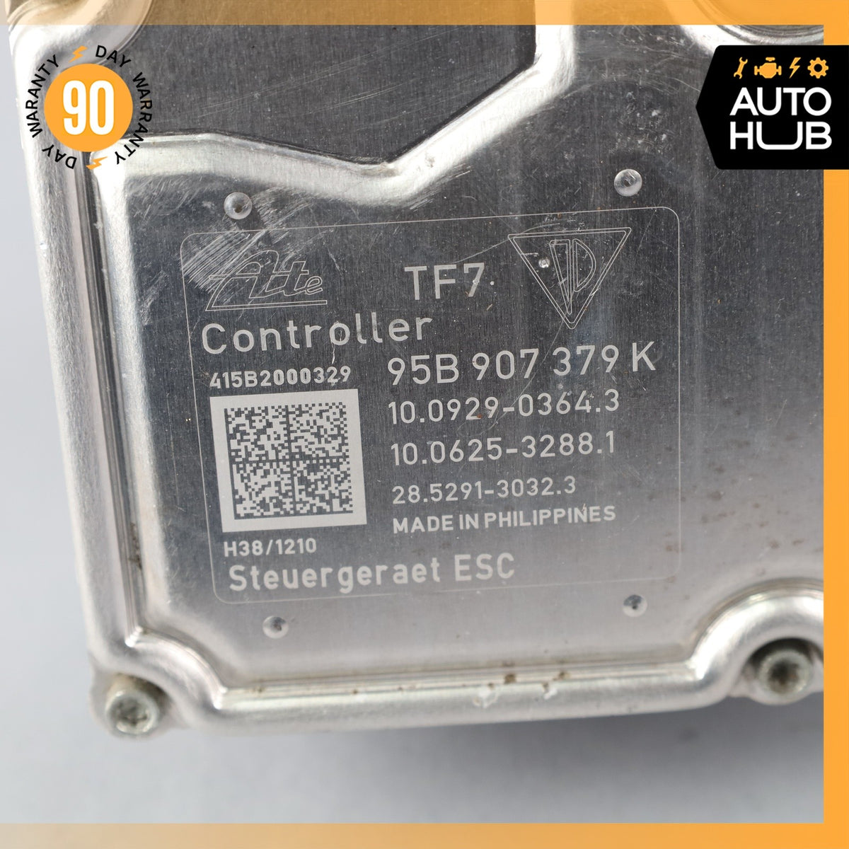 17-18 Porsche Macan 95B ABS Hydraulic Pump Control Module 95B907379L OEM - photo 9