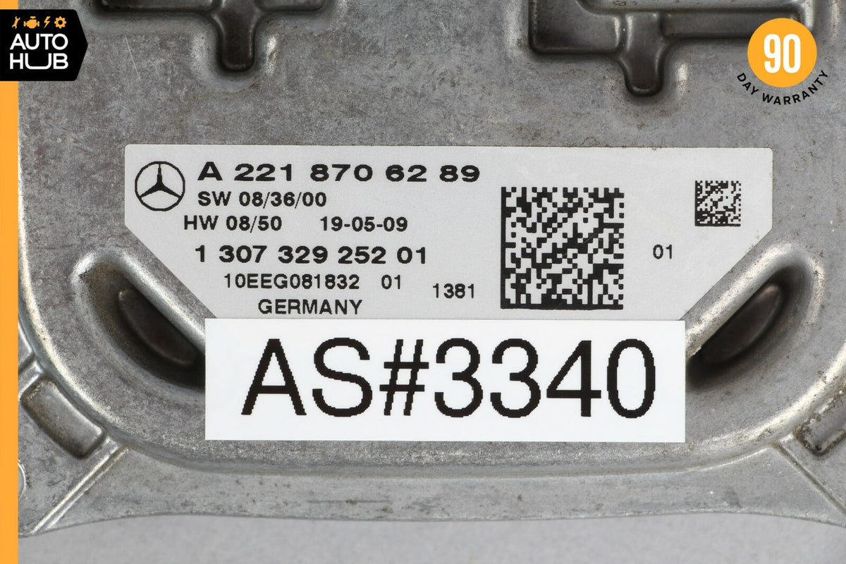Mercedes W221 S400 S350 CL550 LED Headlight Xenon Low Beam Ballast Module OEM - photo 10