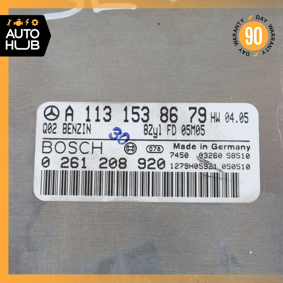 Mercedes R230 SL500 ECU Engine Computer EIS Ignition Switch Key Shifter Set 70k - photo 20