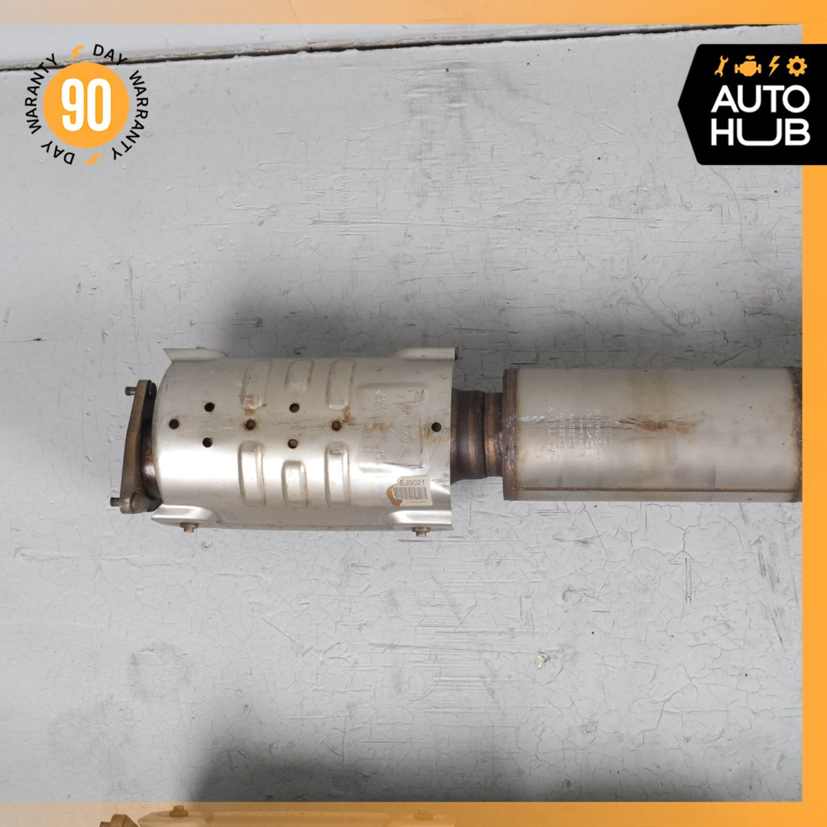 Bentley Continental GT 6.0L Middle Exhaust Downpipe Left & Right Side OEM 73k - photo 2