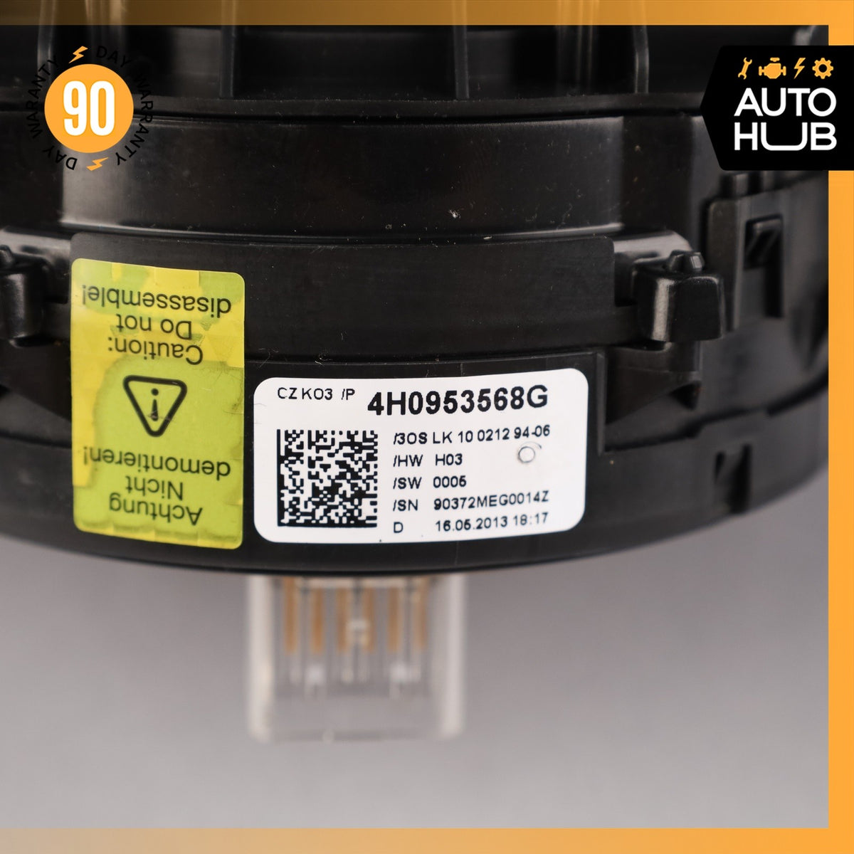 11-18 Audi D4 A8L A8 S8 Steering Column Control Switch Clockspring OEM - photo 14