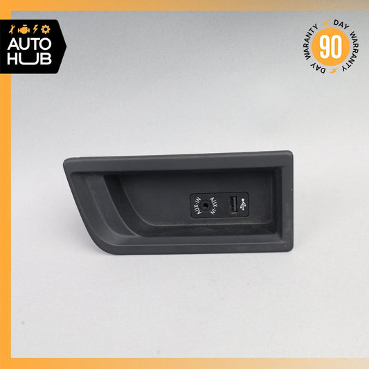 BMW F22 M235i Front Center Console Insert USB Aux Socket w/ Trim OEM - photo 1