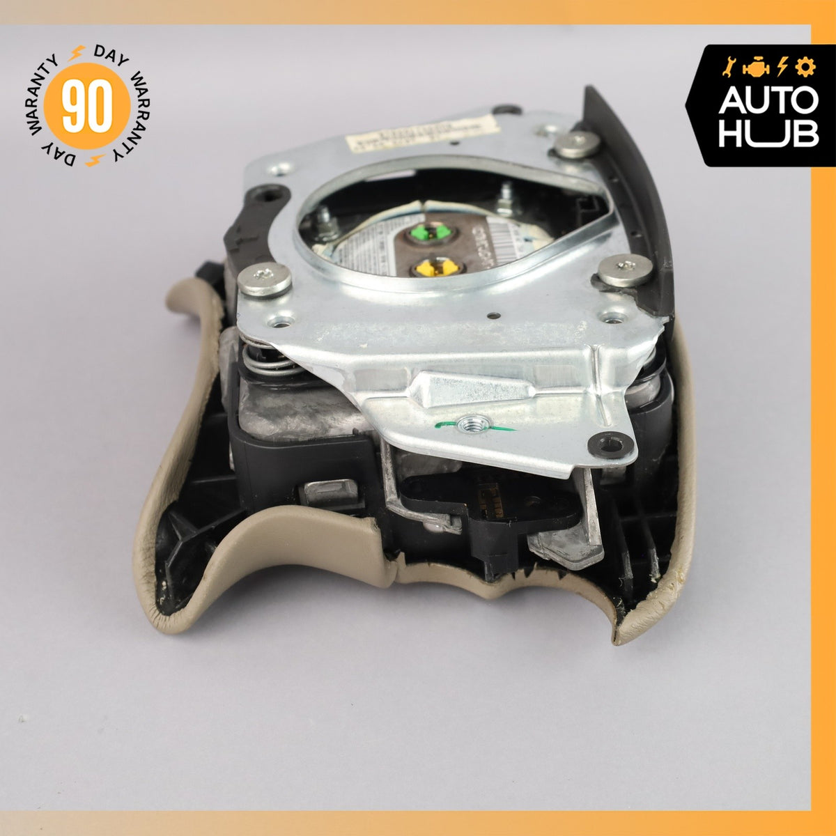 Mercedes R230 SL500 SL55 AMG CLK500 E350 Steering Wheel Airbag Air Bag Beige OEM - photo 18
