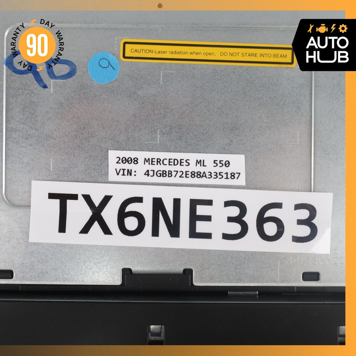 06-08 Mercedes W164 ML350 GL320 Head Unit Command Navigation Radio CD OEM - photo 24