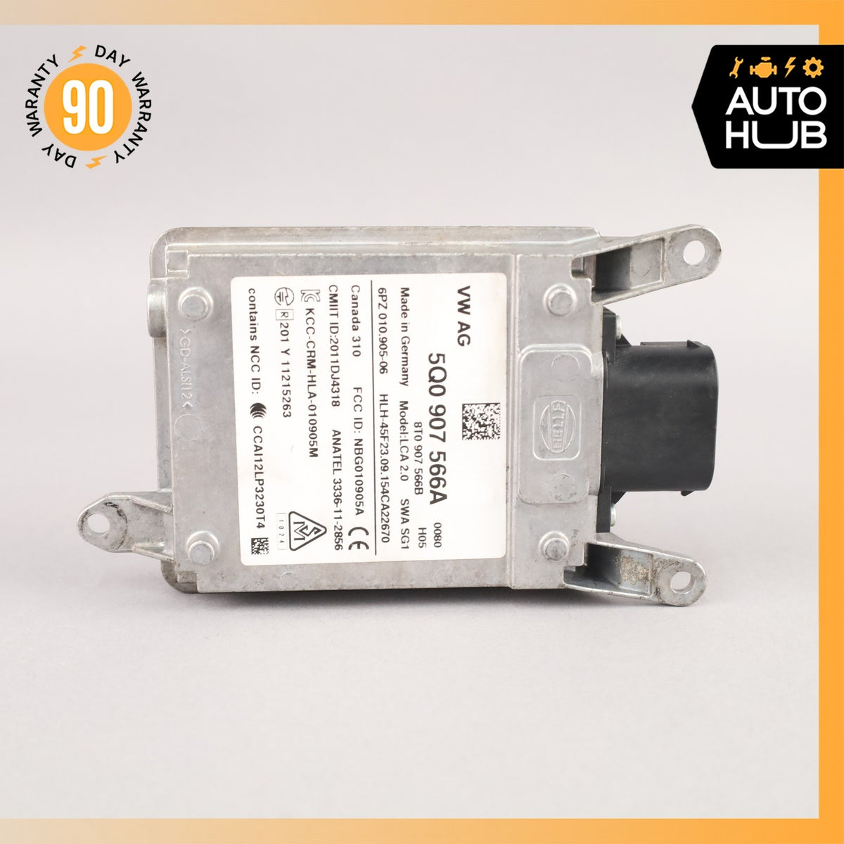 16-18 Audi 8V A3 E-Tron Rear Right Bumper Blind Spot Radar Sensor Module OEM - photo 8