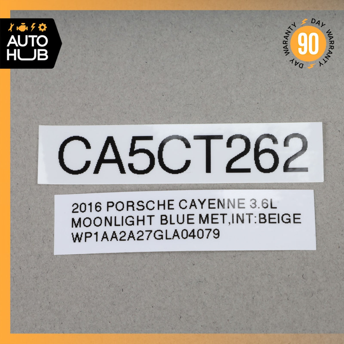 11-18 Porsche Cayenne 958 Parking Buzzer Sensor Speaker 7PP035709A OEM 80k - photo 10