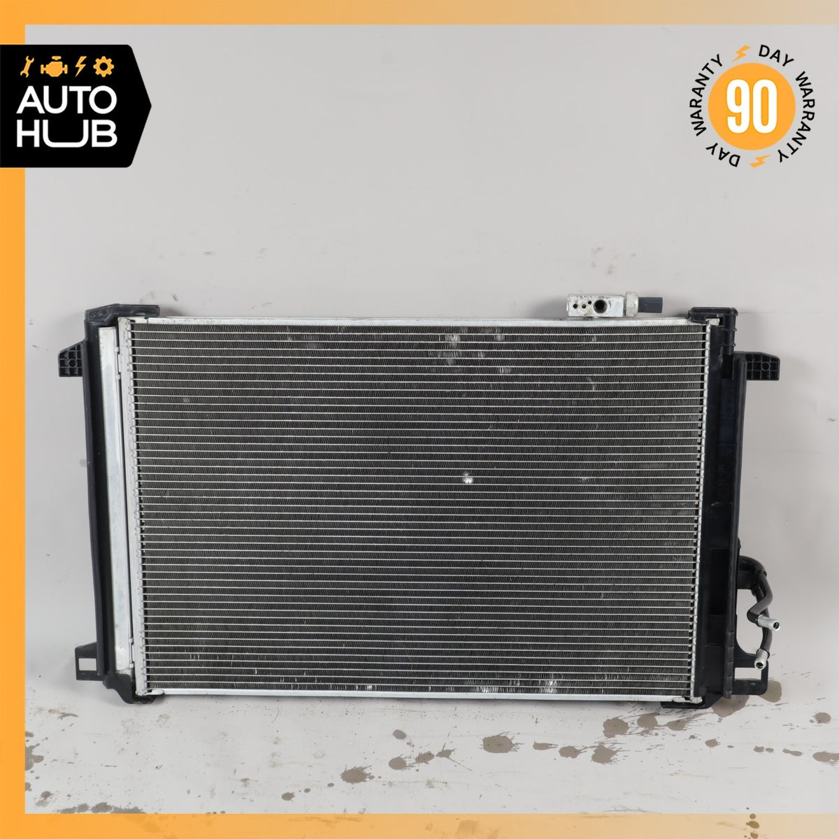12-16 Mercedes R172 SLK350 M276 AC Air A/C Condenser Steering Oil Cooler OEM - photo 3