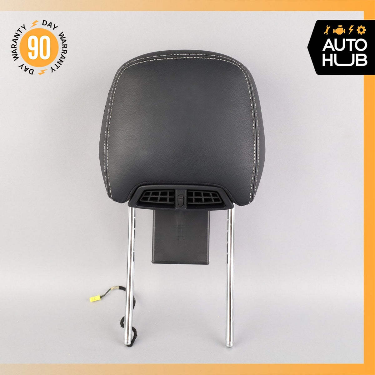 11-13 Mercedes W207 E350 E550 Front Seat Cushion Headrest Head Rest Black OEM - photo 1