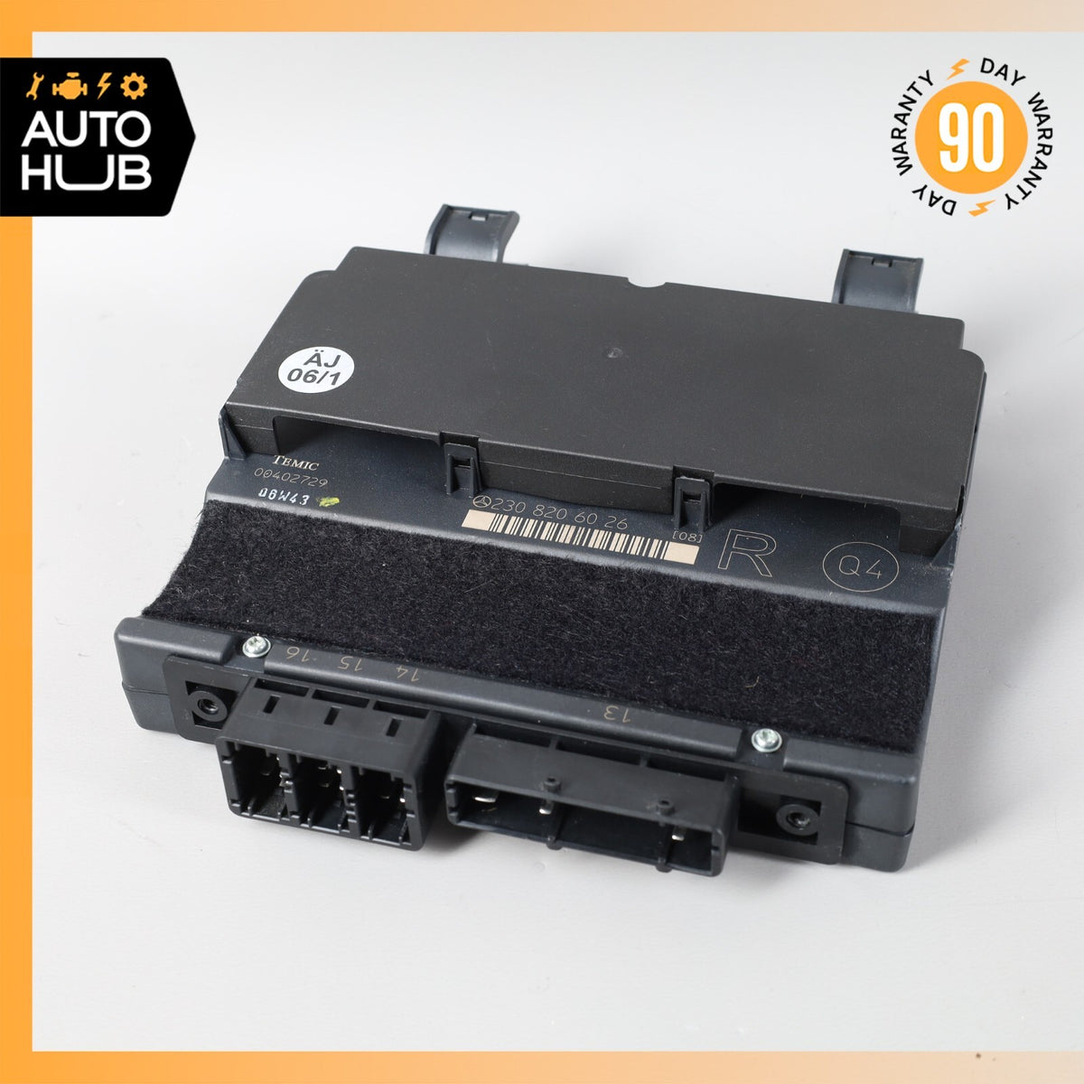 07-08 Mercedes R230 SL550 SL600 Under Seat Control Module Right Side OEM - photo 1