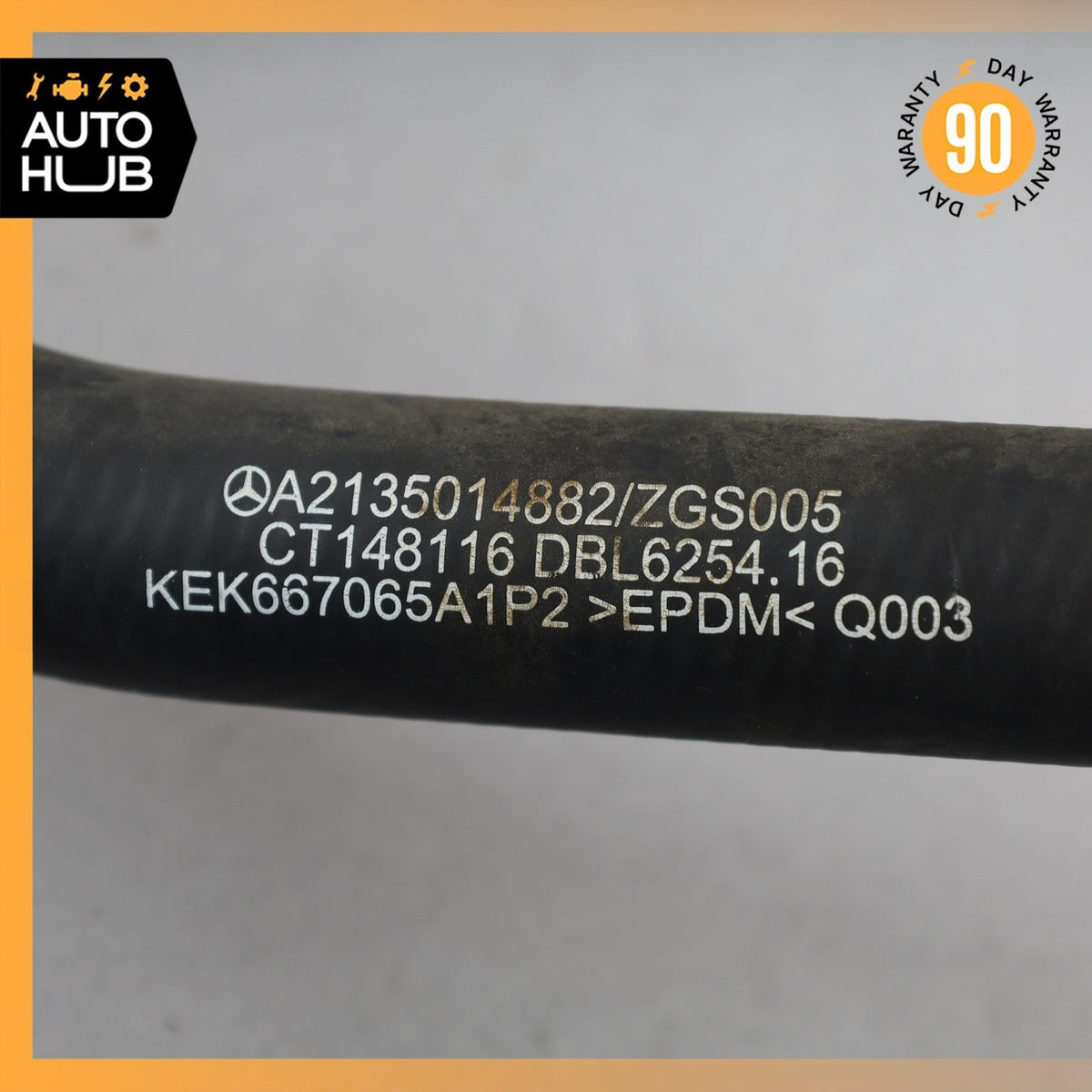 Mercedes W238 E400 M276 Engine Water Cooling Hose Pipe 2135014882 OEM - photo 9