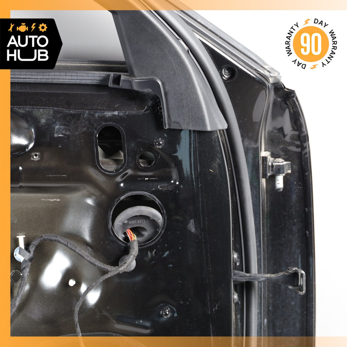 17-19 Audi B9 A4 Sedan Door Shell Front Left Driver Side Black OEM 56k - photo 21