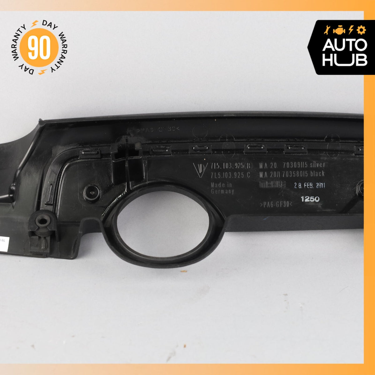 11-18 Porsche Cayenne 958 3.6L V6 Front Engine Motor Cover Panel OEM - photo 7