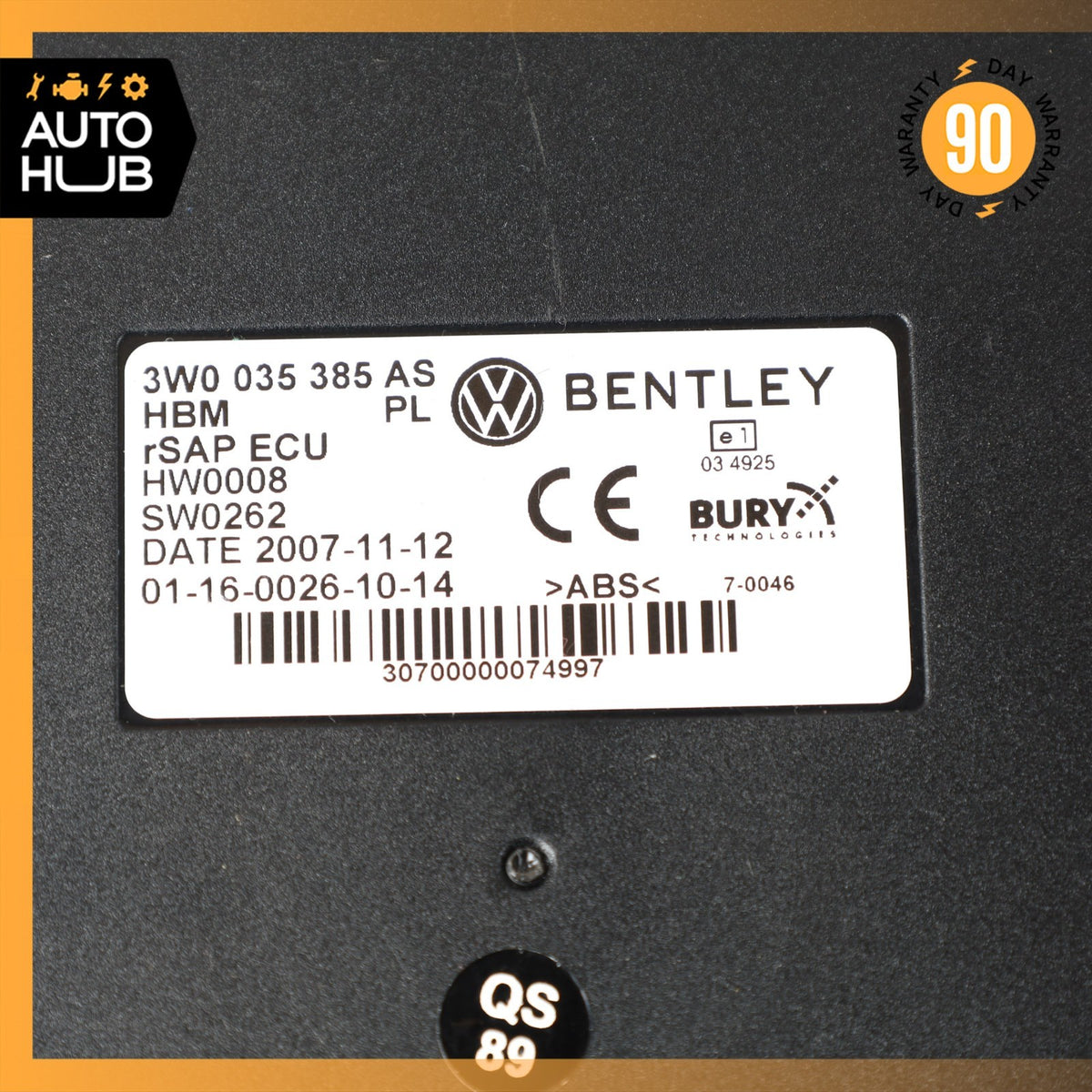 Bentley Continental GT Communication Phone Control Module OEM - photo 7