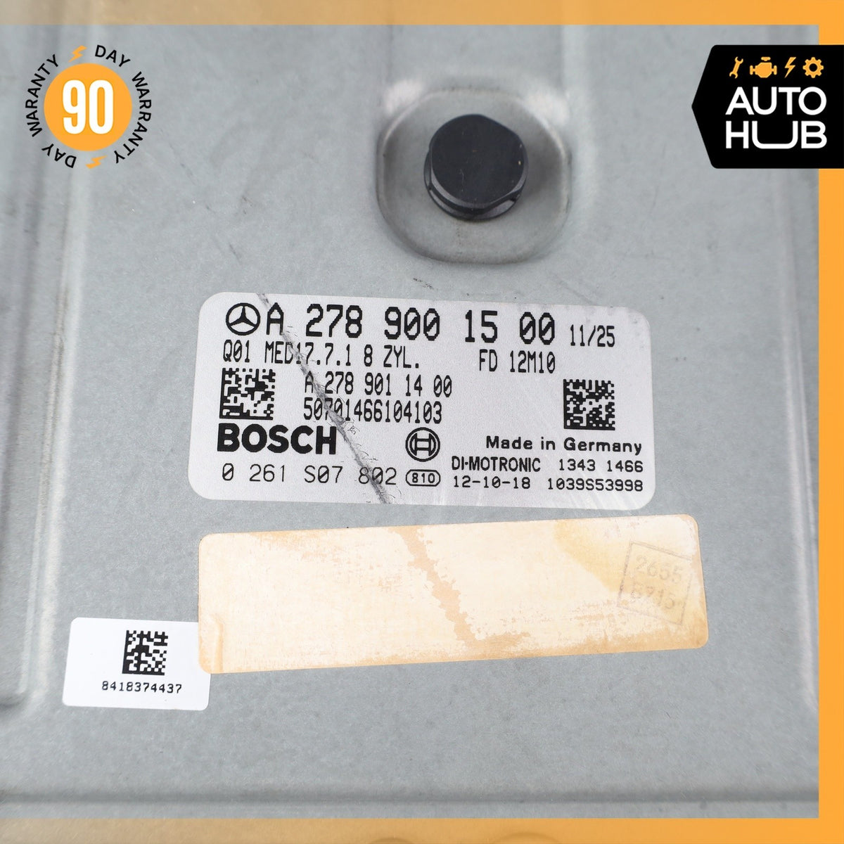 Mercedes W221 S550 E550 CL63 AMG M157 M278 ECU Engine Control Module Unit OEM - photo 9