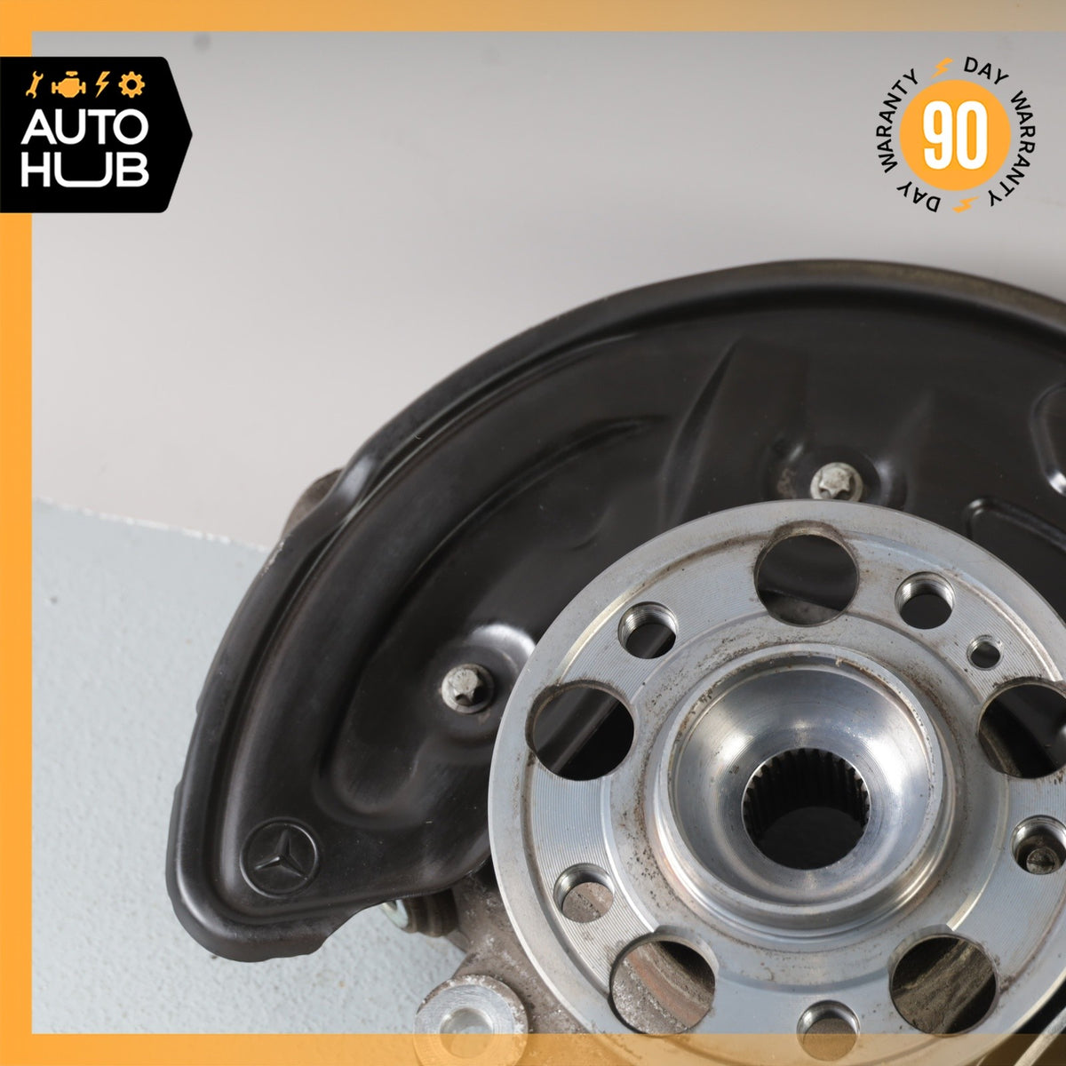 15-20 Mercedes W205 C300 C350e Rear Left Side Spindle Knuckle Hub OEM - photo 4