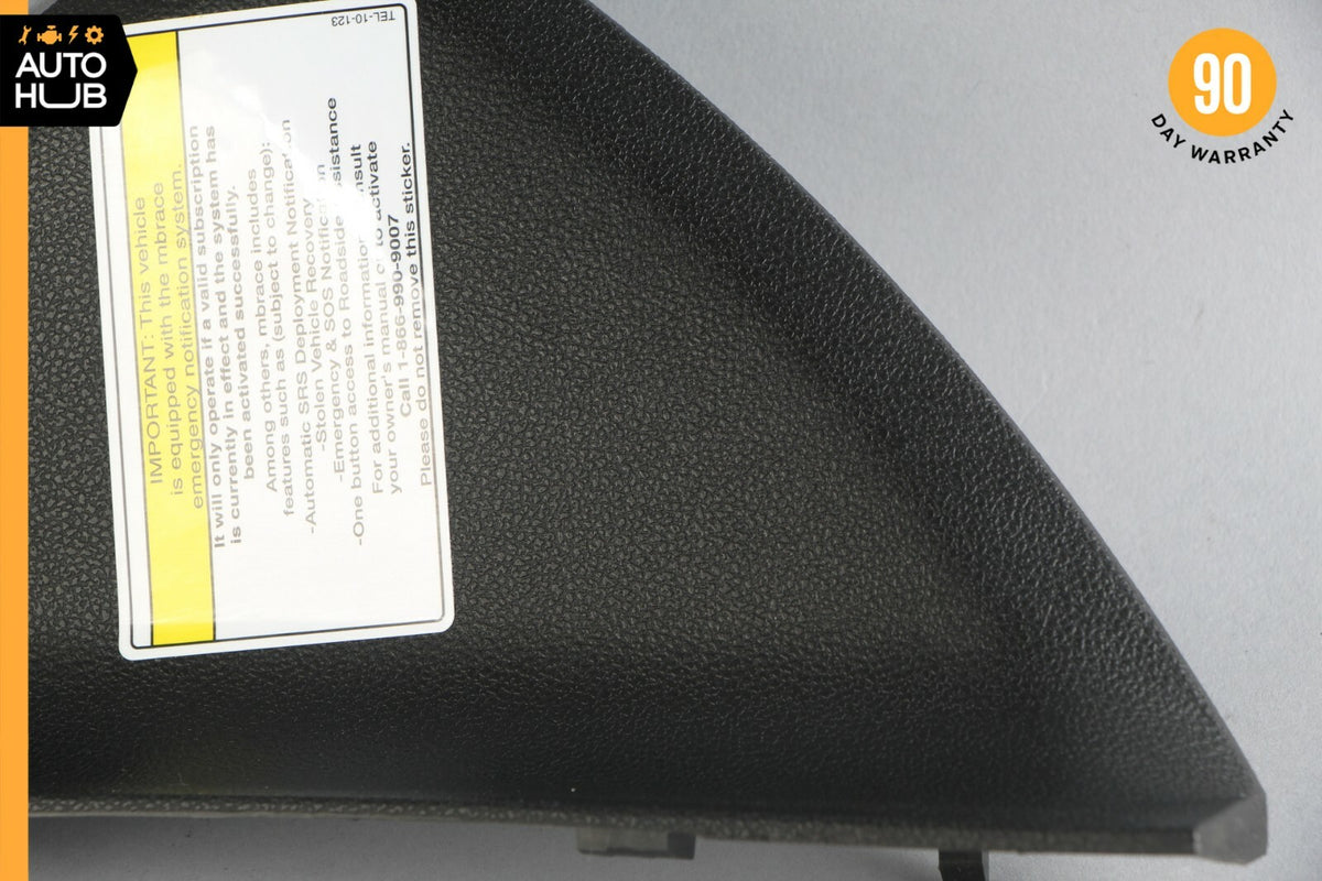 06-12 Mercedes X164 GL550 ML63 AMG Dashboard Dash Board Left Side Trim Black OEM - photo 3