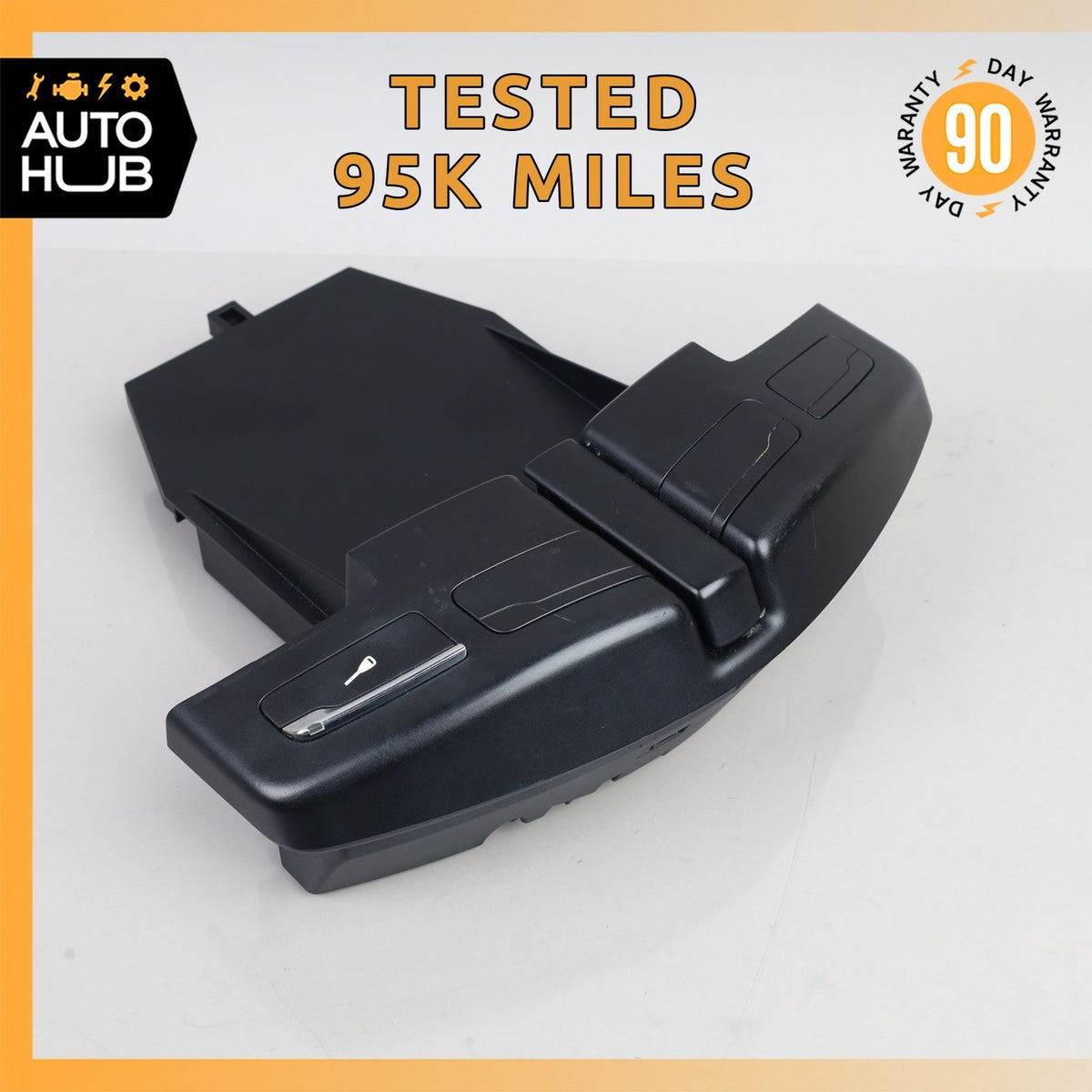 11-14 Porsche Cayenne 958 S Hybrid Rear Seat Heat Lock Switch Control Panel OEM - photo 1