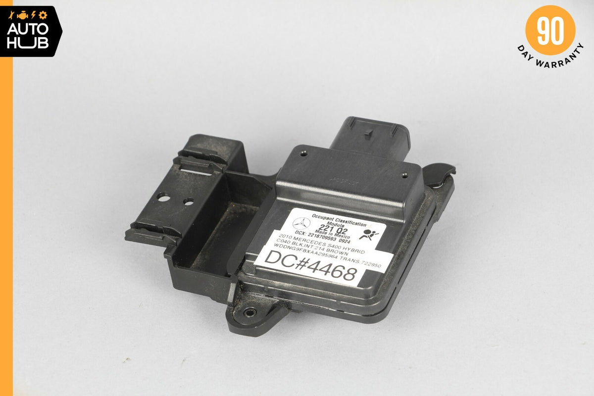 10-13 Mercedes W221 S400 S65 AMG Seat Occupancy Module Sensor 2218709593 OEM - photo 1