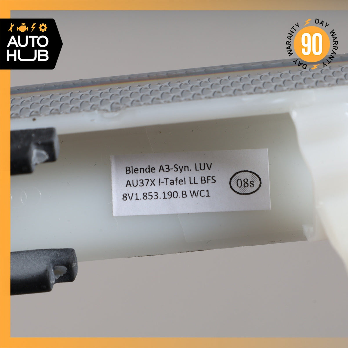 16-18 Audi 8V A3 E-Tron Front Right Side Dash Trim Cover Panel OEM 78k - photo 17