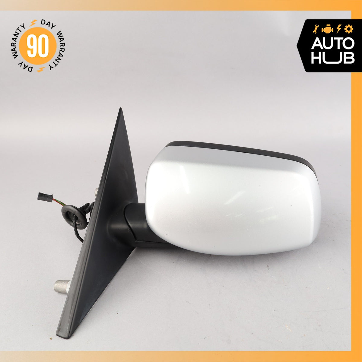 08-10 BMW E60 535i 550i 528i Left Rear View Door Mirror Silver OEM - photo 8